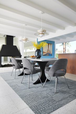 On The Dot in Nimbus shown in a dining room